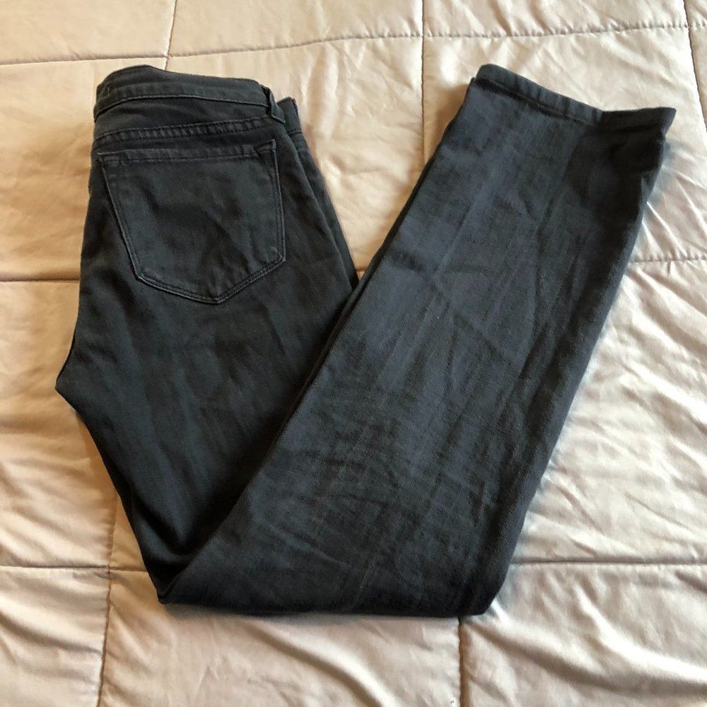 J Brand Skinny Leg Charcoal Jeans Size 25    B
